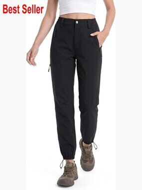 Quick Dry Water Resistant Hiking Pants with Zipper Pockets